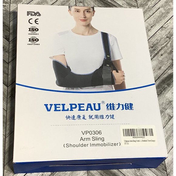 Velpeau Medical Sling Immobilizer Support Brace Injury Rotator Cuff Size Large - Picture 7 of 11
